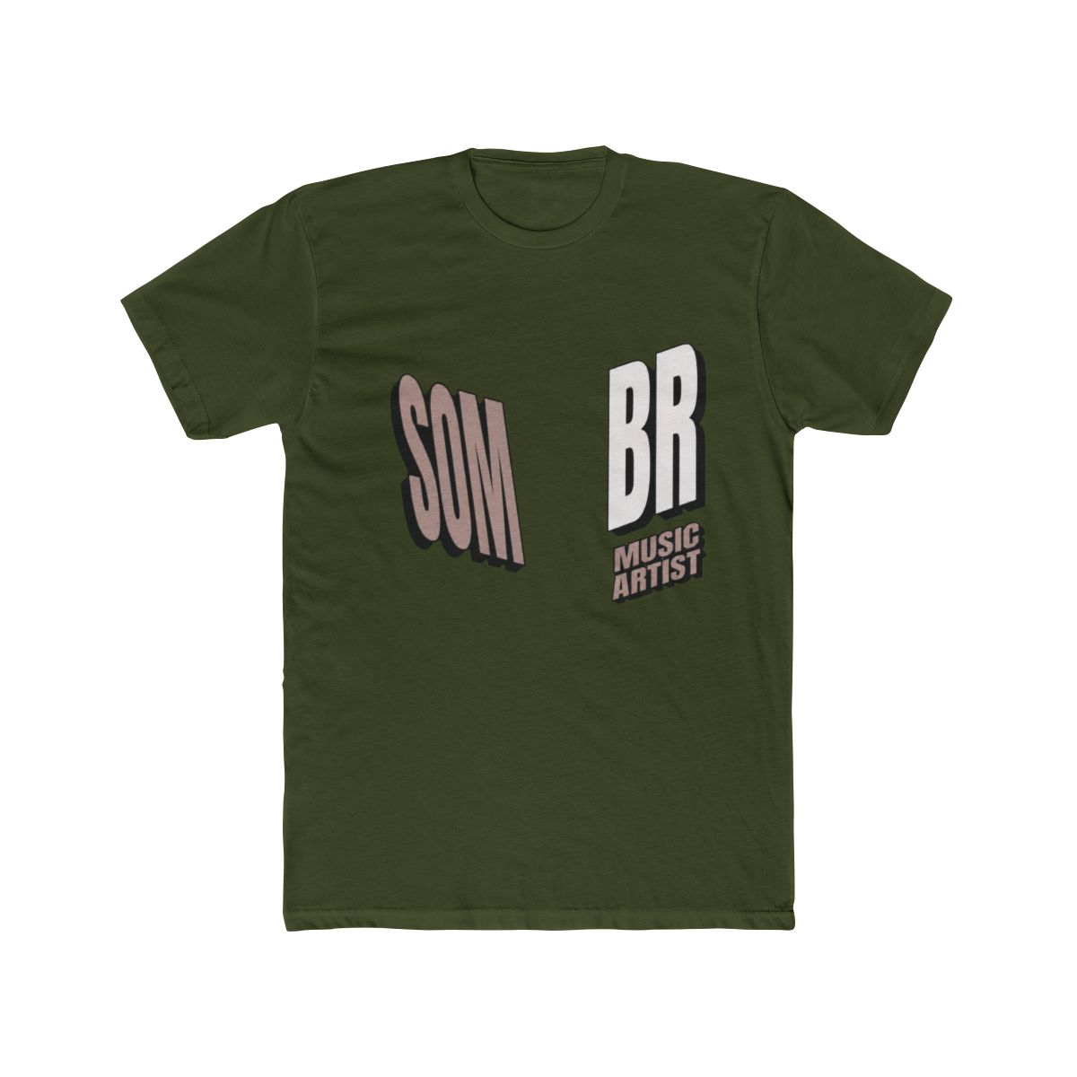 SOMBR MUSIC ARTIST T Shirt - alternate angle 2, merchandise