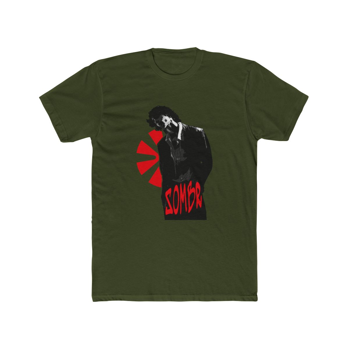 sombr music artist - Amine #4368 T Shirt - alternate angle 4, merchandise